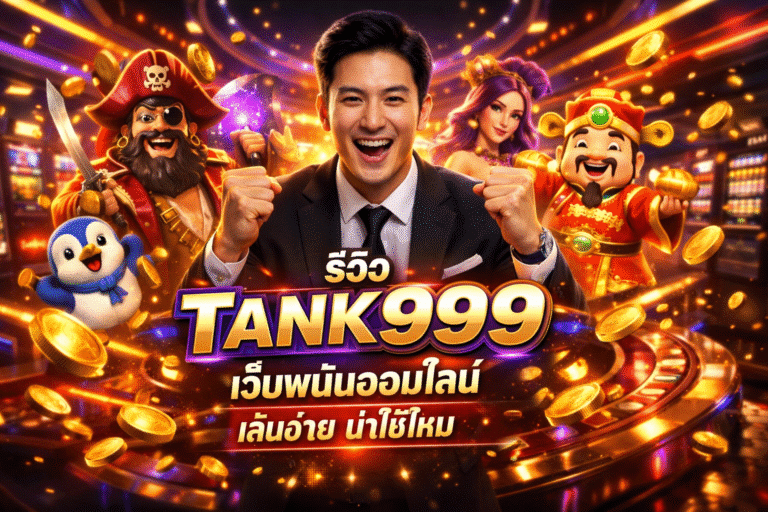 รีวิว TANK999 เว็บพนันออนไลน์ เล่นง่าย น่าใช้ไหม