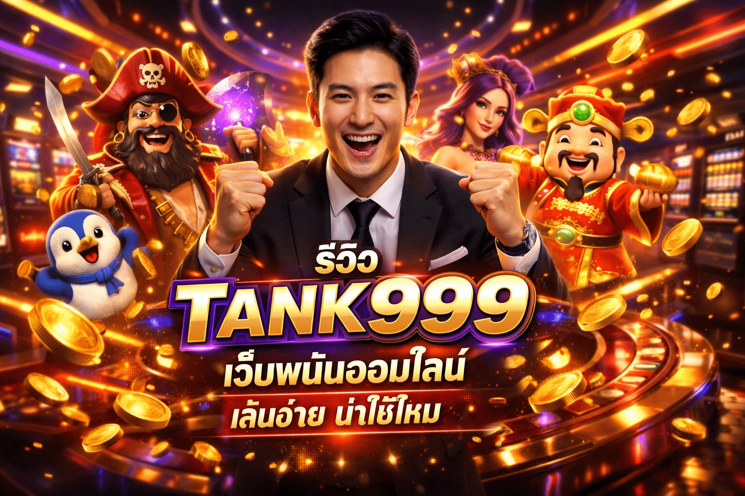 รีวิว TANK999 เว็บพนันออนไลน์ เล่นง่าย น่าใช้ไหม