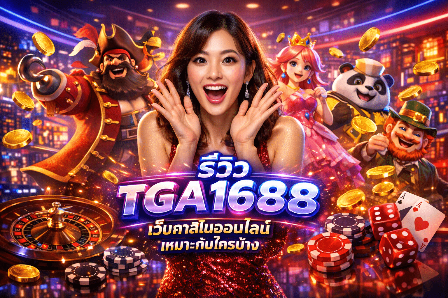รีวิว TGA1688 เว็บคาสิโนออนไลน์ เหมาะกับใครบ้าง