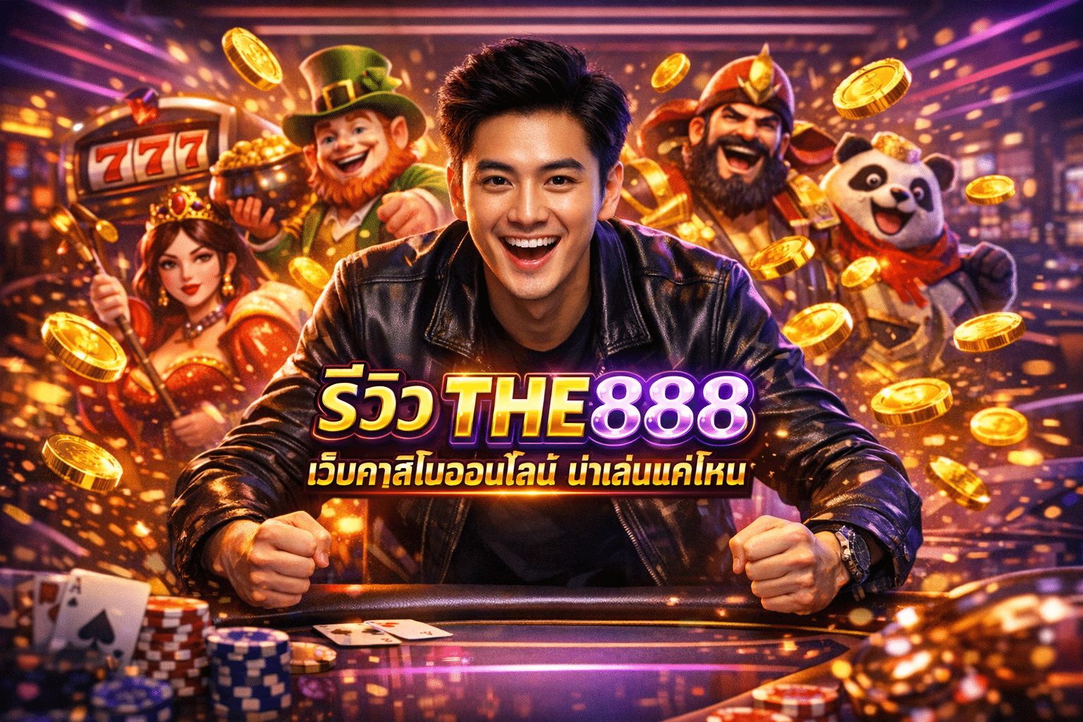 รีวิว THE888 เว็บคาสิโนออนไลน์ น่าเล่นแค่ไหน